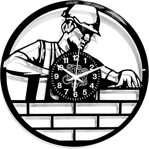 Wall Clock Work Tools  Design for Builders  Workshop Decoration