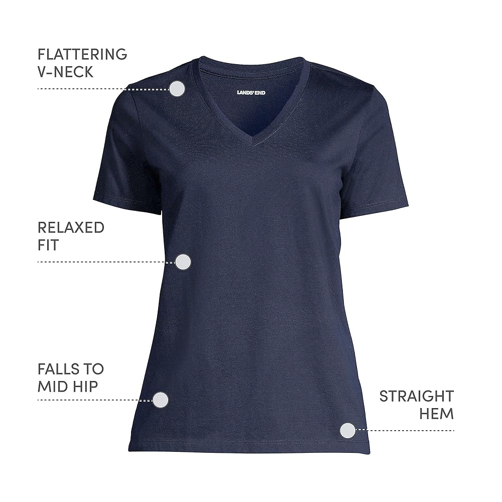 Lands' End M 青 半袖 Tシャツ LANDS'END ランズエンド メンズ 半袖 シャツ 青 XXL サメ 鮫