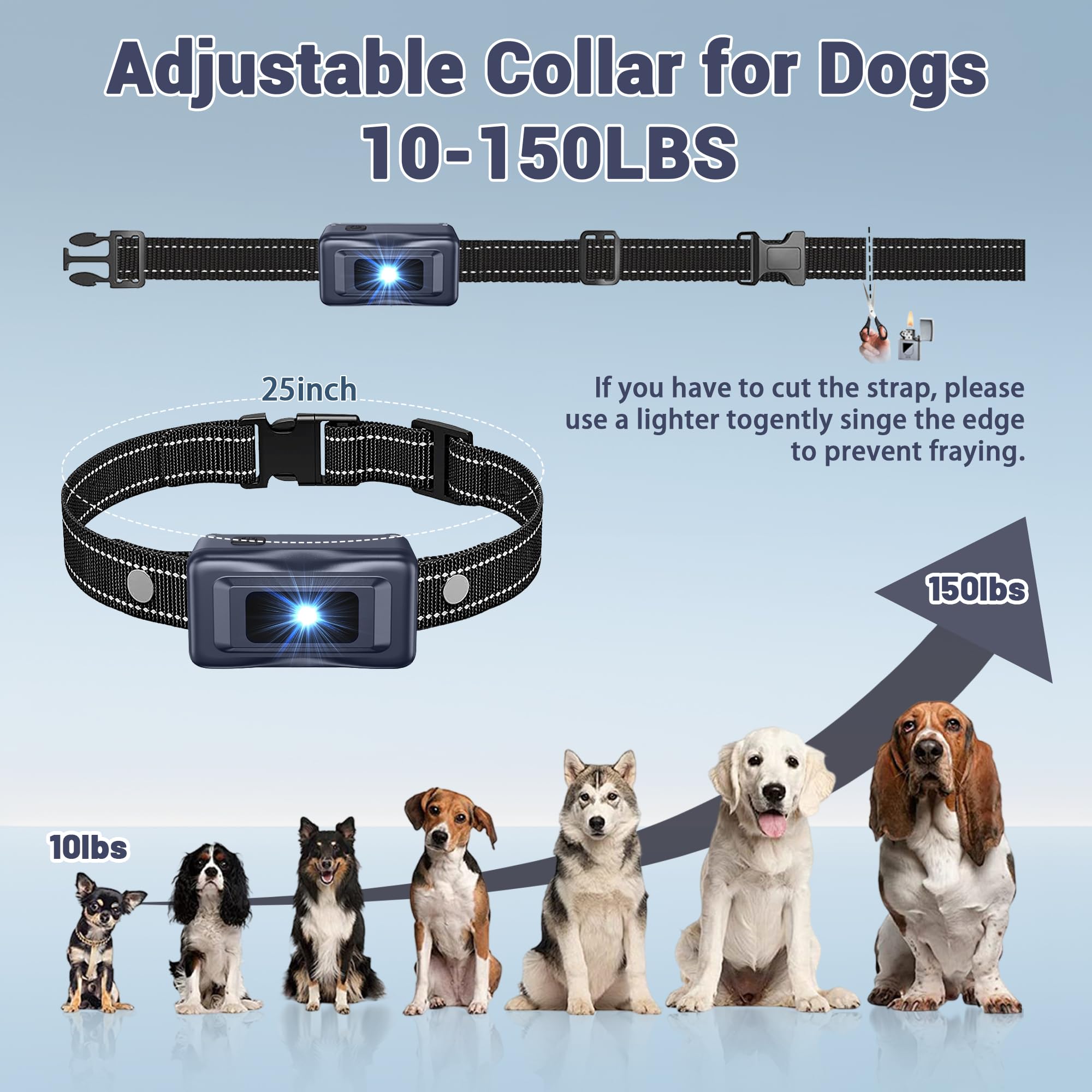 Shock Collar Dog 4265Ft Dog Training Collar With Remote For Bark