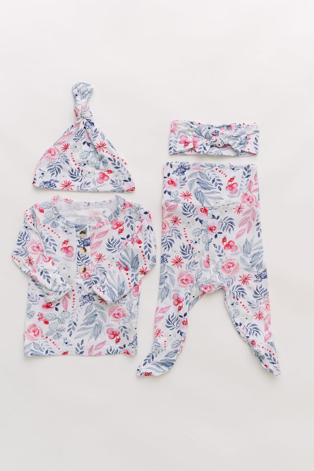 Stroller Society Baby Outfit Set, Soft Baby Clothes, Neutral Newborn Clothes