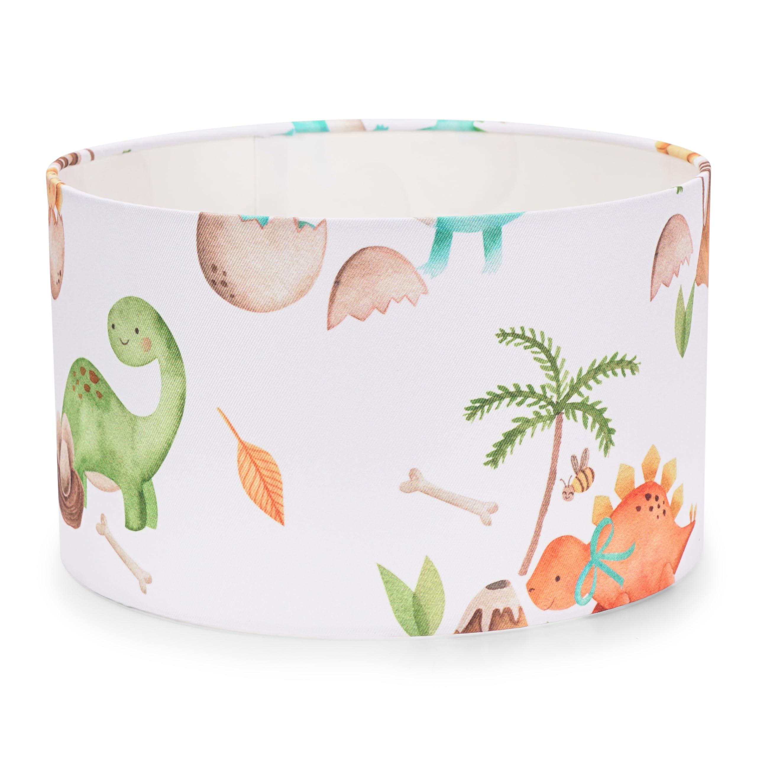 Valuelights Multicolored | Kids Dino Egg Lampshade Easy Fit Pendant Dinosaur Bedroom Ceiling Light Shade Led Bulb Included | Shades & Home Improvements Essential | 25Cm Shade Width