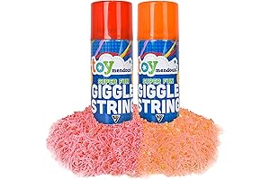 Giggle String 2-Pack: The Ultimate Silly String Bonanza for Limitless Fun and Laughter
