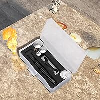 Vista 7 de Pieza de mano de codo de 90 grados, herramienta rotativa de eje flexible, pluma de molienda eléctrica, multiusos, para cortar grabado, mandril