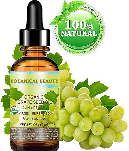 Miniatura 2 de Aceite de semilla de grano orgánico Aceite 100 puro natural sin diluir virgen sin aroma certificado orgánicoprensado en frío para la piel el cabello