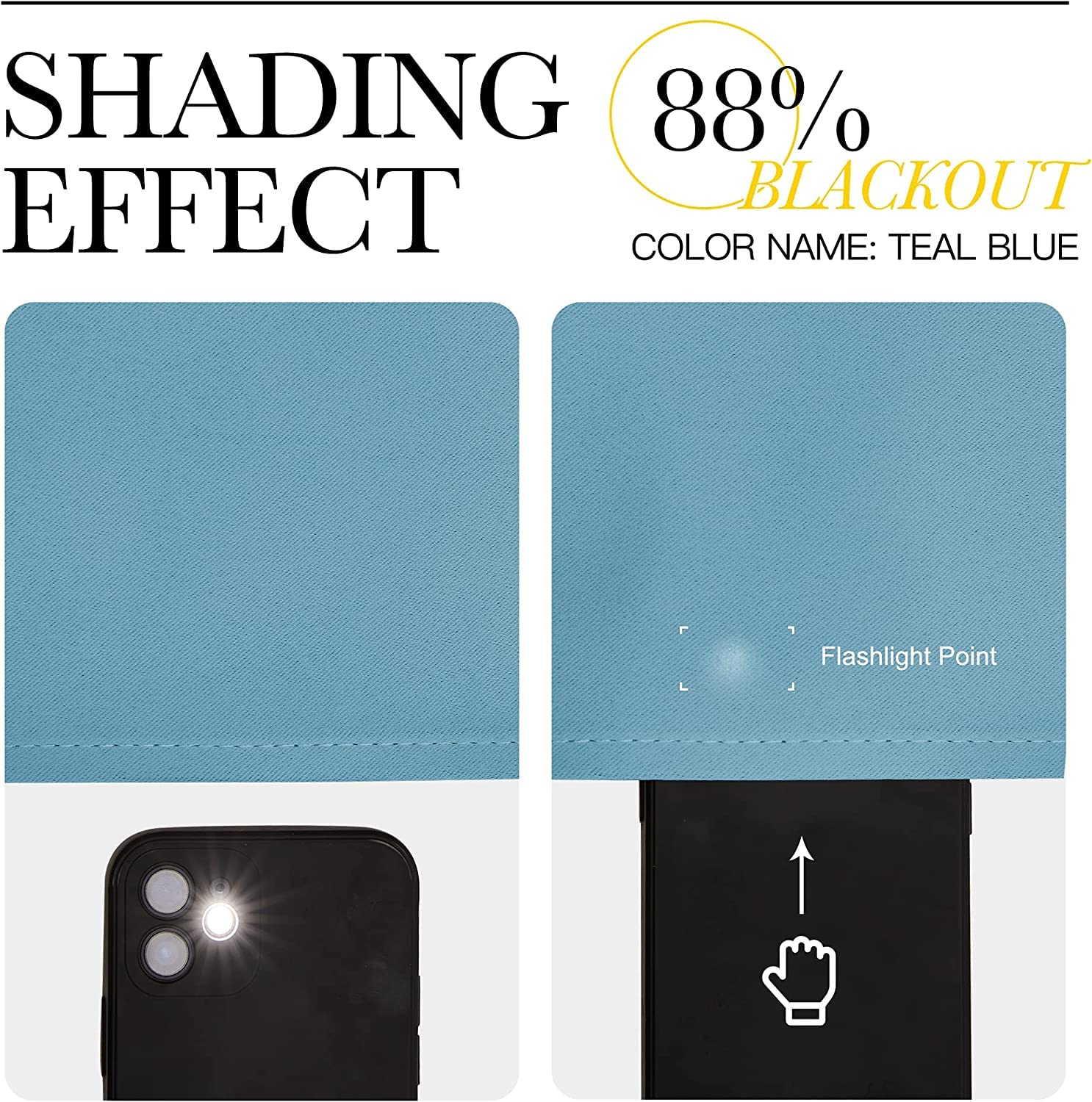 New Year Sale Fresh From Loom Blackout Window Curtains 6 Feet Set Of 2 |