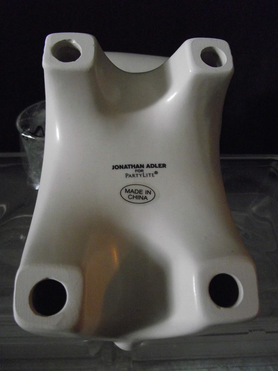 PARTYLITE by Jonathan Adler P 91881 Lion Votive Holder Comes with Two Votive Candles