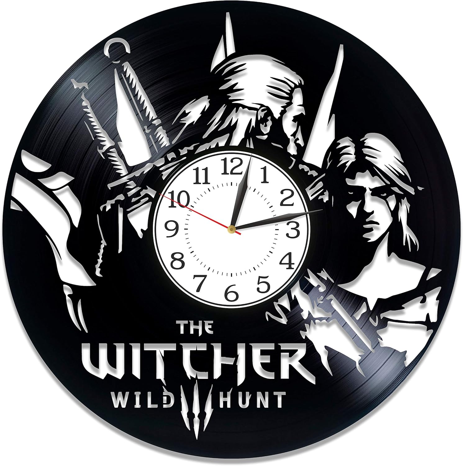 Vinyl Clock 12 inch Video Game Original Home Decor for Man