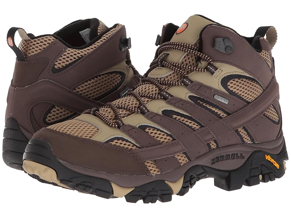 

Merrell Moab 2 Mid GTX (Bracken) Men's Shoes, Brown