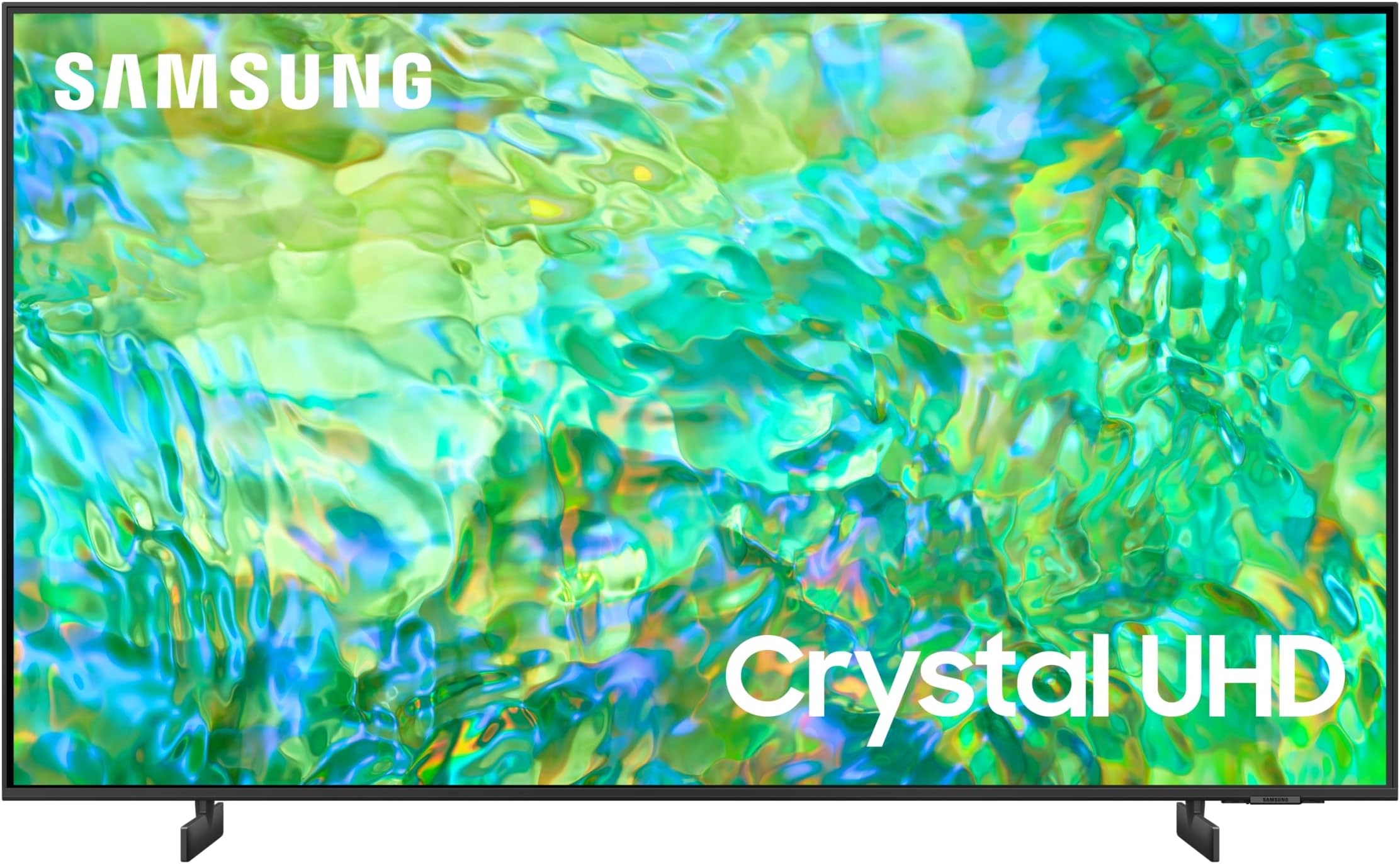Samsung 43 Inch TV Crystal UHD 4K Crystal Processor 4K Airslim Dynamic Crystal Color - UA43CU8000UXZN (2023 Model)