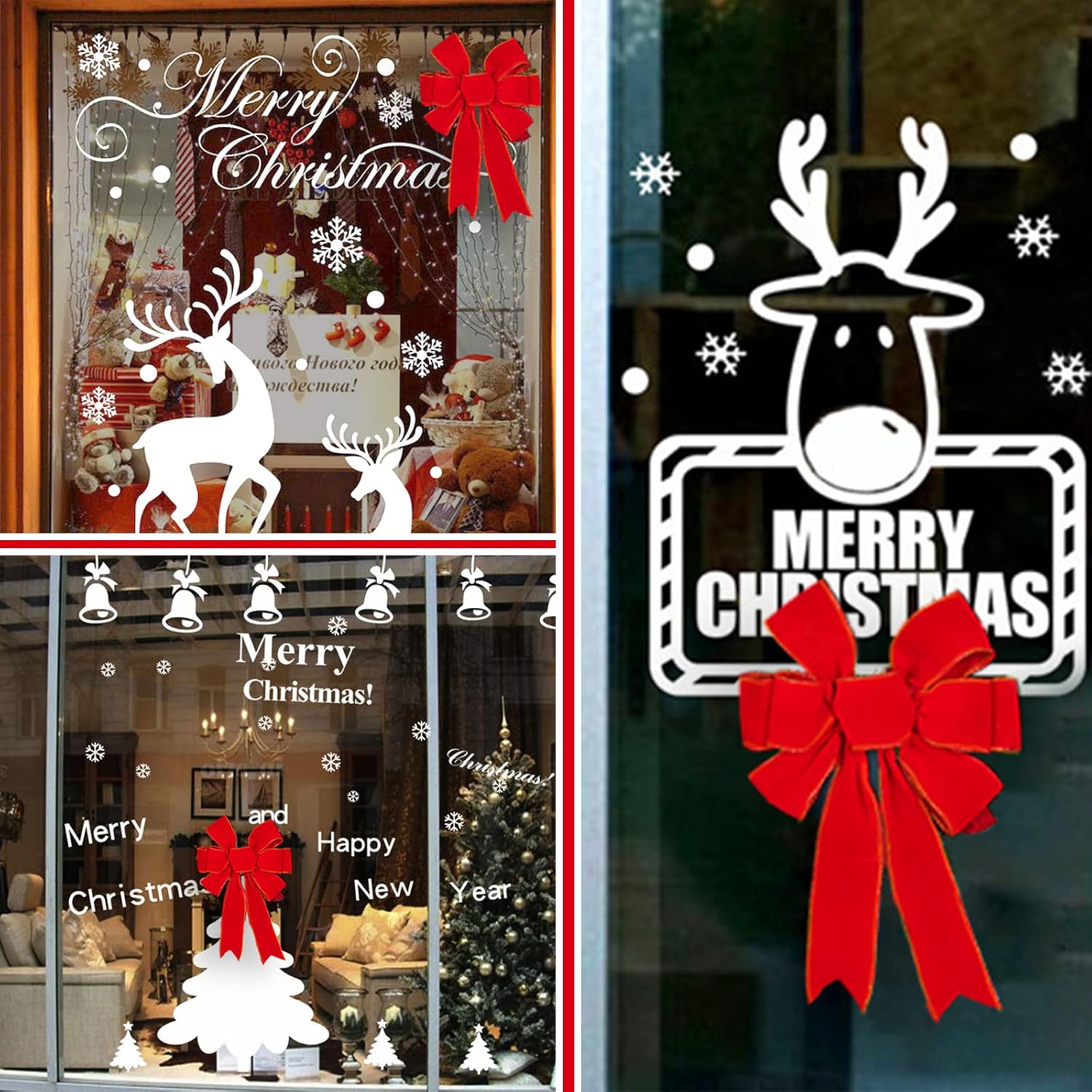 Red Christmas Bows Decorations Big Velvet Bow with Wired Gold Border for Tree Topper, Wreaths, Outdoor, Garland, Outside (12 * 14 inch) - Image 6