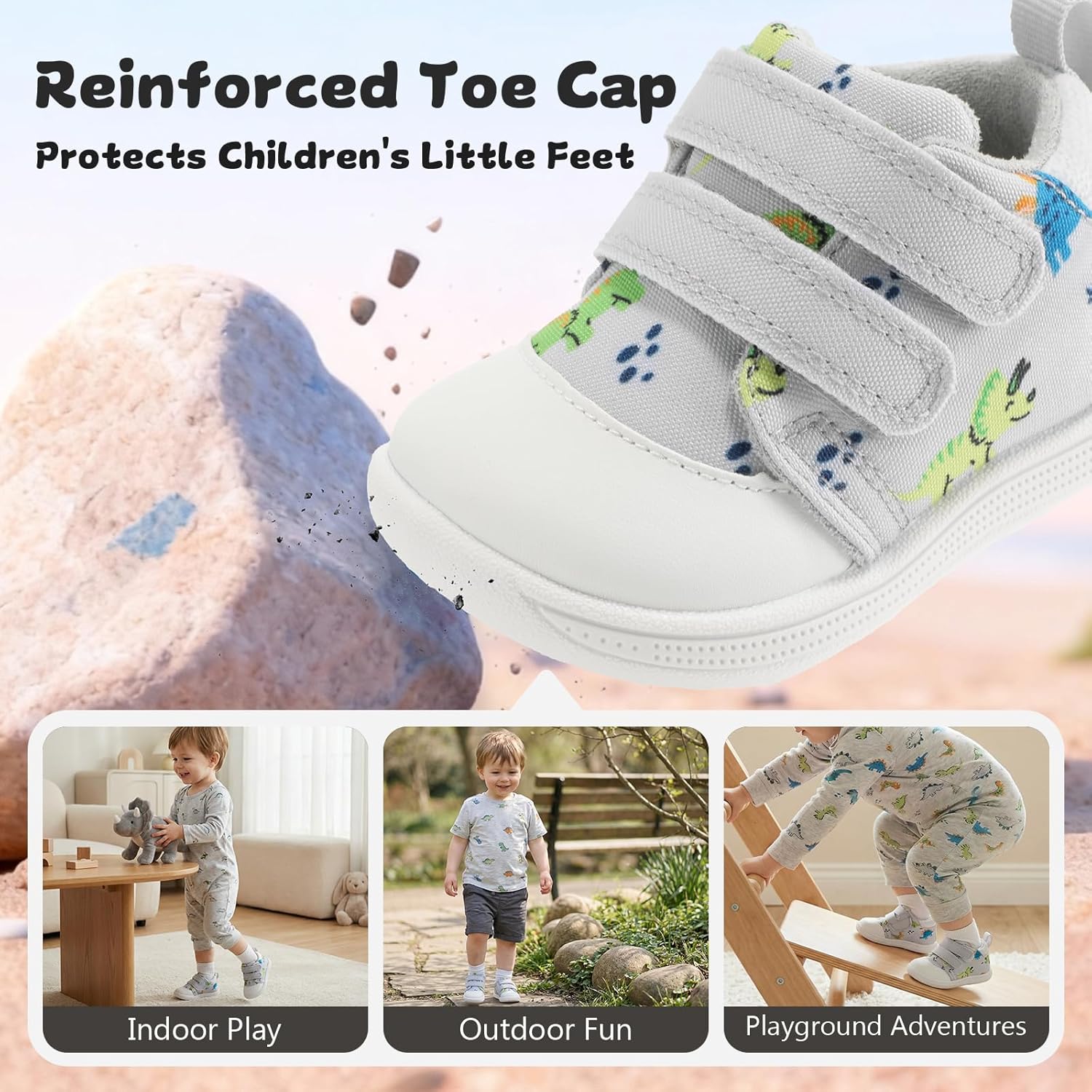 Baby First Walking Shoes Baby Girls Wide Barefoot Sneakers Lightweight Soft Toddler Shoe Non-Slip Ankle Support - Image 8