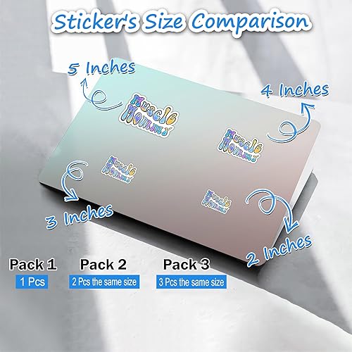 Miniatura 4 de Milleyz Muscle Mommy - Calcomanías de fitness, calcomanías de entrenamiento, calcomanías de gimnasio, calcomanías de mamá, calcomanías de vinilo