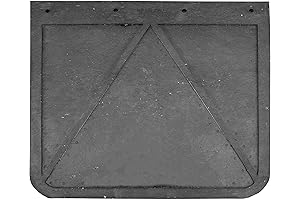 Buyers Products Rubber Mud Flaps for Trucks - 20 in 18 in,PR