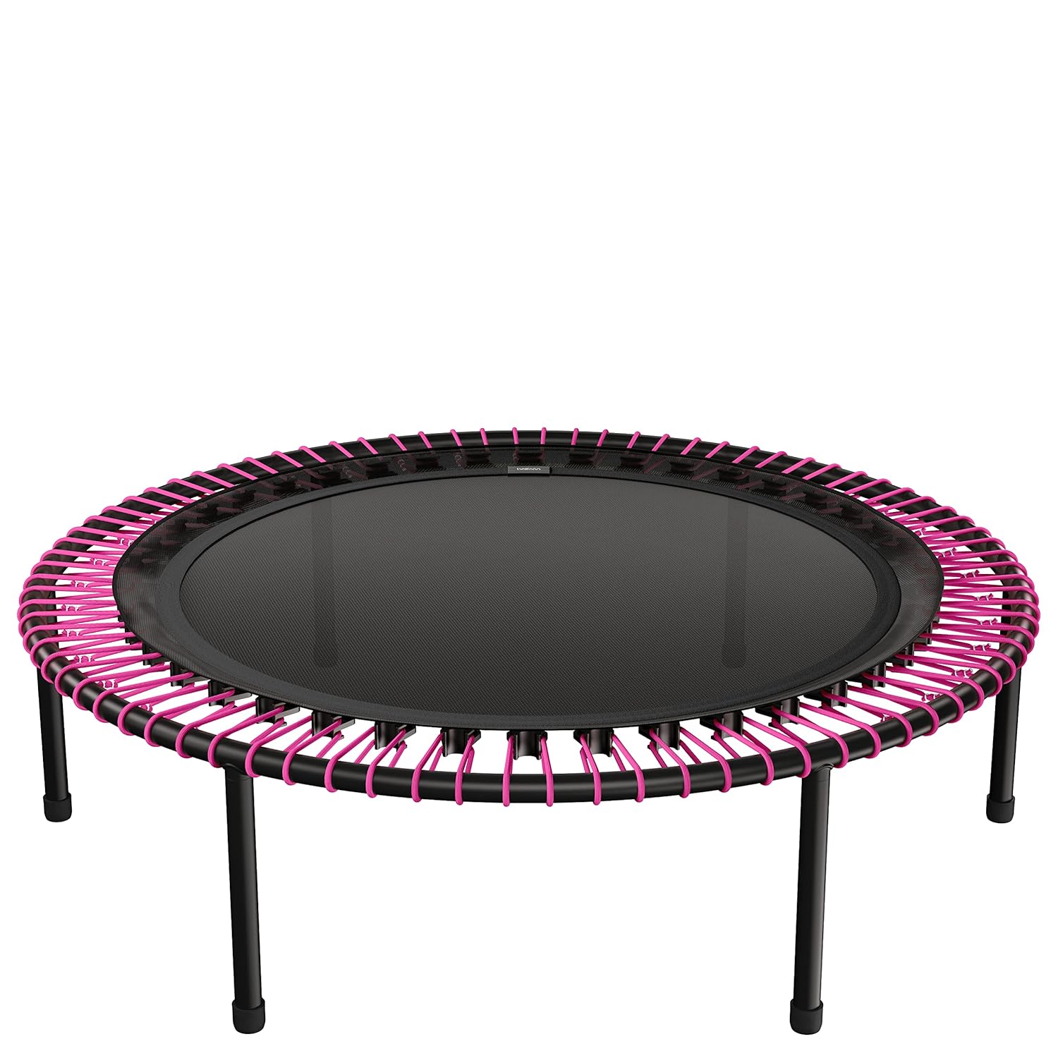 bellicon Classic 44" Fitness Trampoline (Pink) with Screwin Legs and