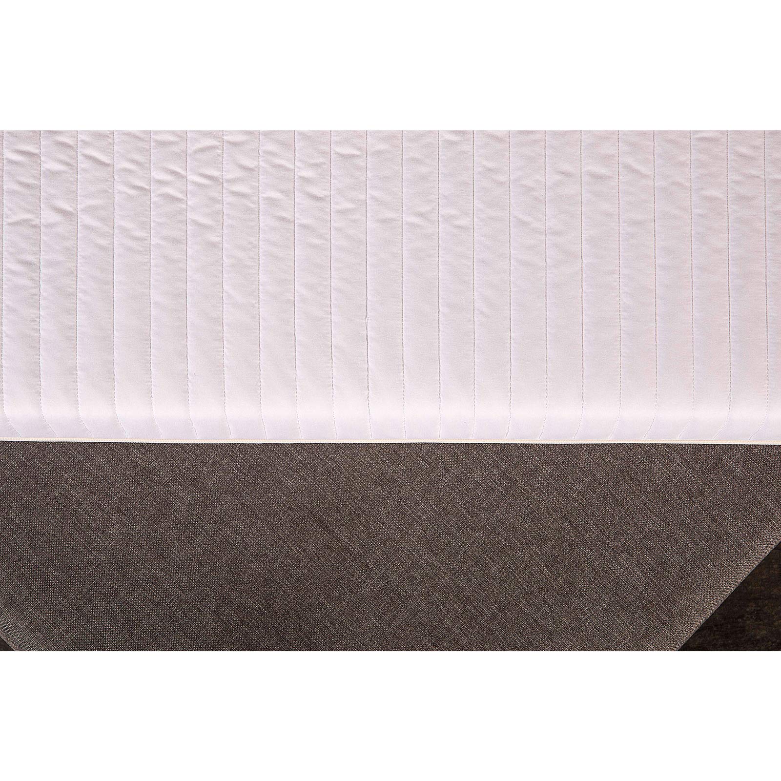 EVERGREENWEB - Materasso per Bambini 60x120 alto 12cm Lettino o Culla + Cuscino ANTISOFFOCO GRATIS con Fodera Bianca in Cotone 100% Naturale Rivestimento Tessuto Sfoderabile Anallergico Lavabile SYMBA