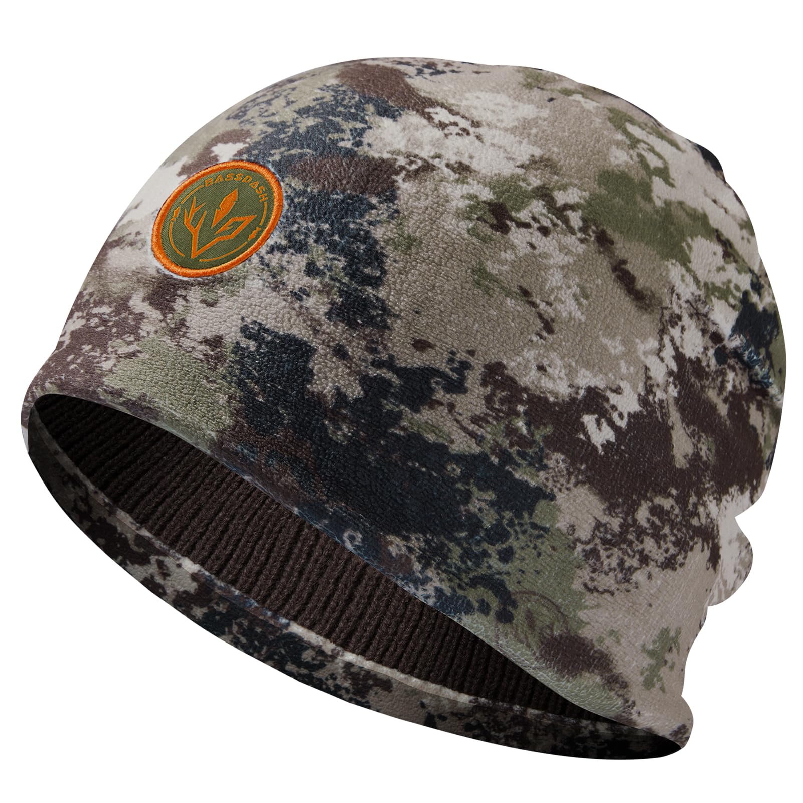Bassdash Gorro de Invierno de Polar Resistente al Viento y Reversible, Caliente y Grueso, Ajuste Elástico para Hombres y Mujeres, Sombrero de Pescador Unisex con Borde Ajustable