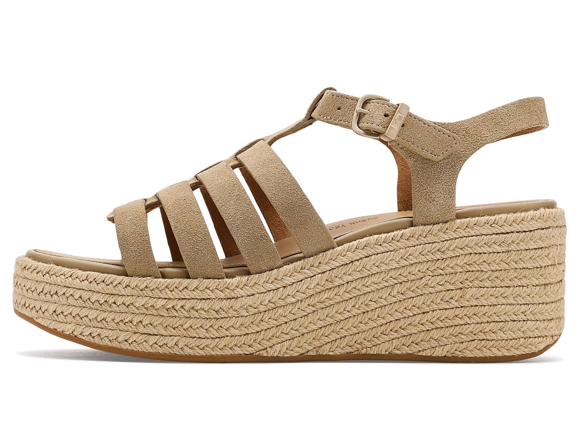 Fitflop Platfforms Espadr. Suede Fisherman Wedge Sandals Sandalias con cuñaMujer