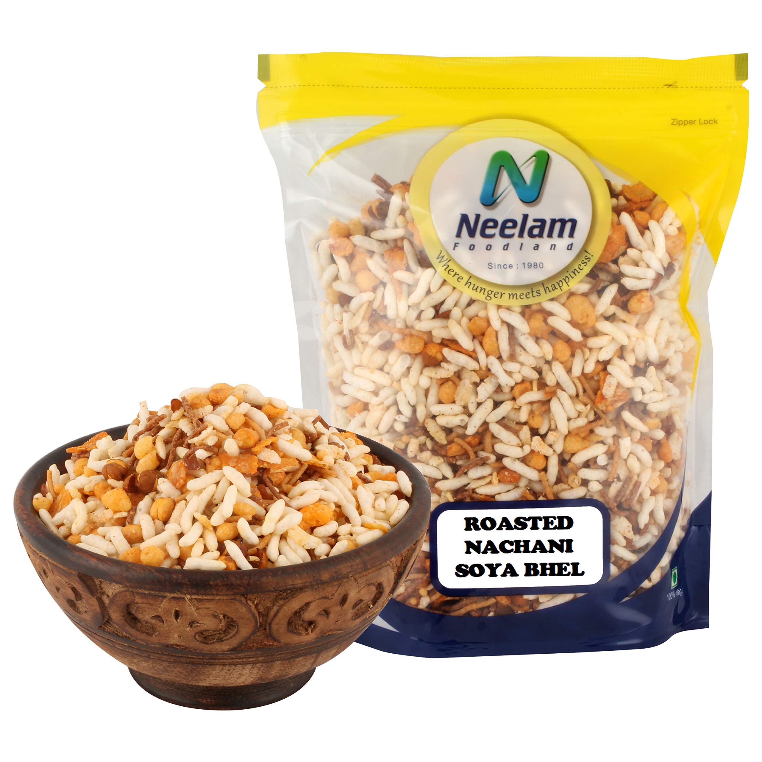 Neelam Foodland Roasted Nachani SOYA Bhel 400g (B07RWFTGPT) Amazon Price History, Amazon Price Tracker