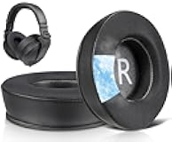 Replacement Ear Pads for Pioneer DJ HDJ-X5/X5 BT, HDJ-X7,HDJ-X10 Headphone, Earpads Cushions with High-Density Noise Isolation Foam - HDJ X5 CG Black