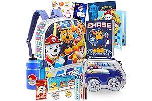 Paw Patrol Backpack with Lunch Box School Supplies Set