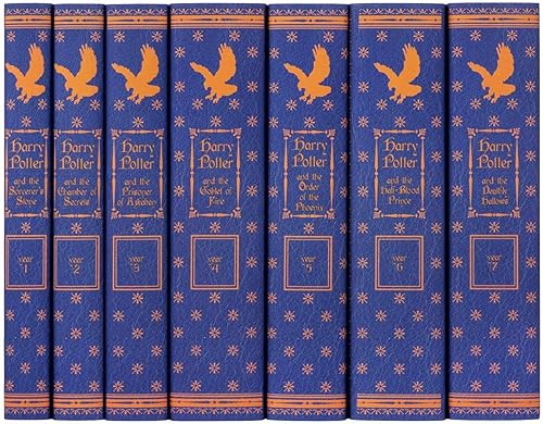 Juniper Books Harry Potter Boxed Set: Ravenclaw Edition | 7 volúmenes de tapa dura con portadas de libros de arte diseñadas a medida | Autor J.K.