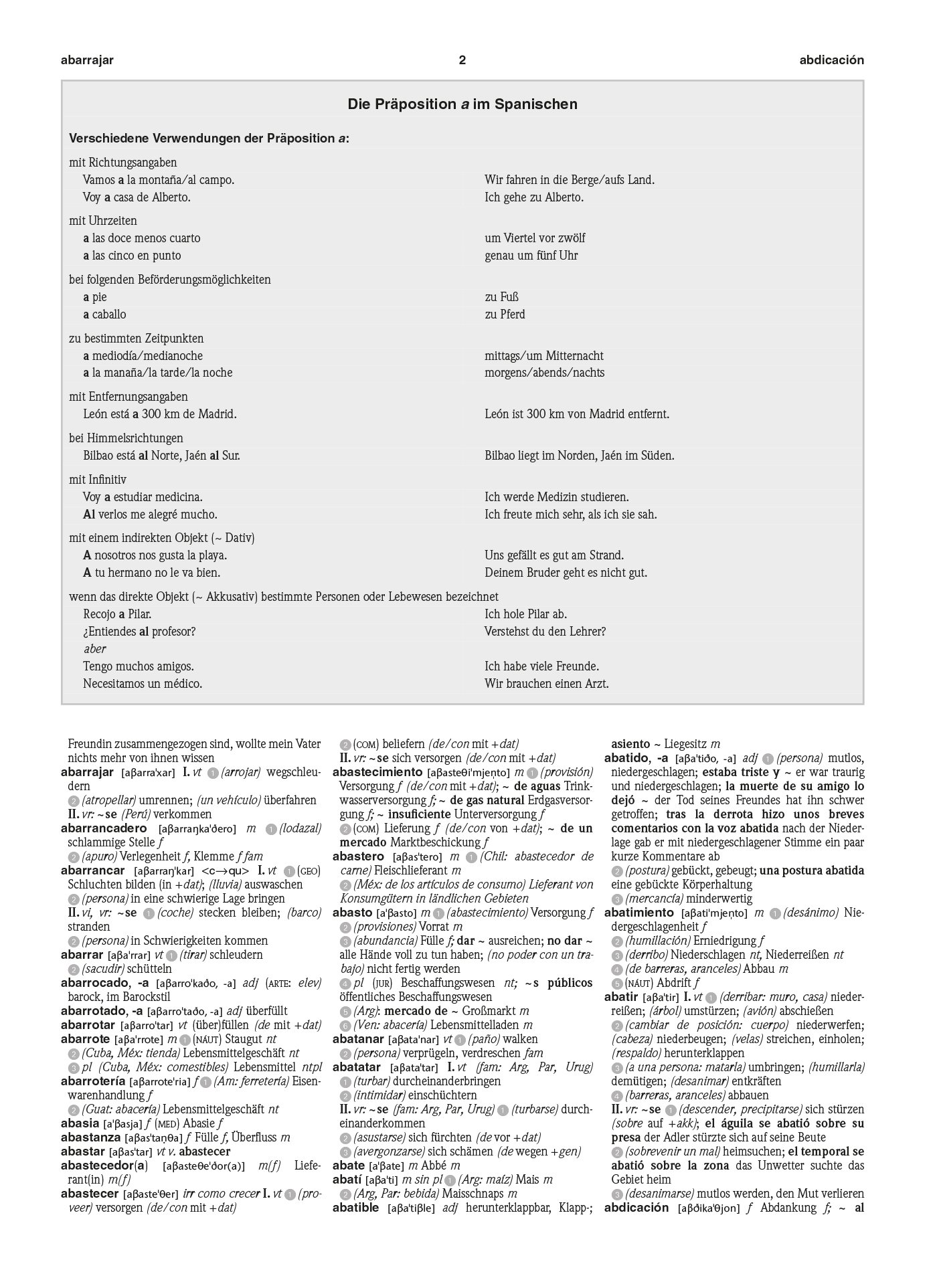 PONS Großwörterbuch Spanisch: Spanisch - Deutsch / Deutsch - Spanisch. 285.000 Stichwörter und Wendungen. Mit Online-Wörterbuch und Extraheft.: ... 285.000 Stichwörter u. Wendungen mit Online