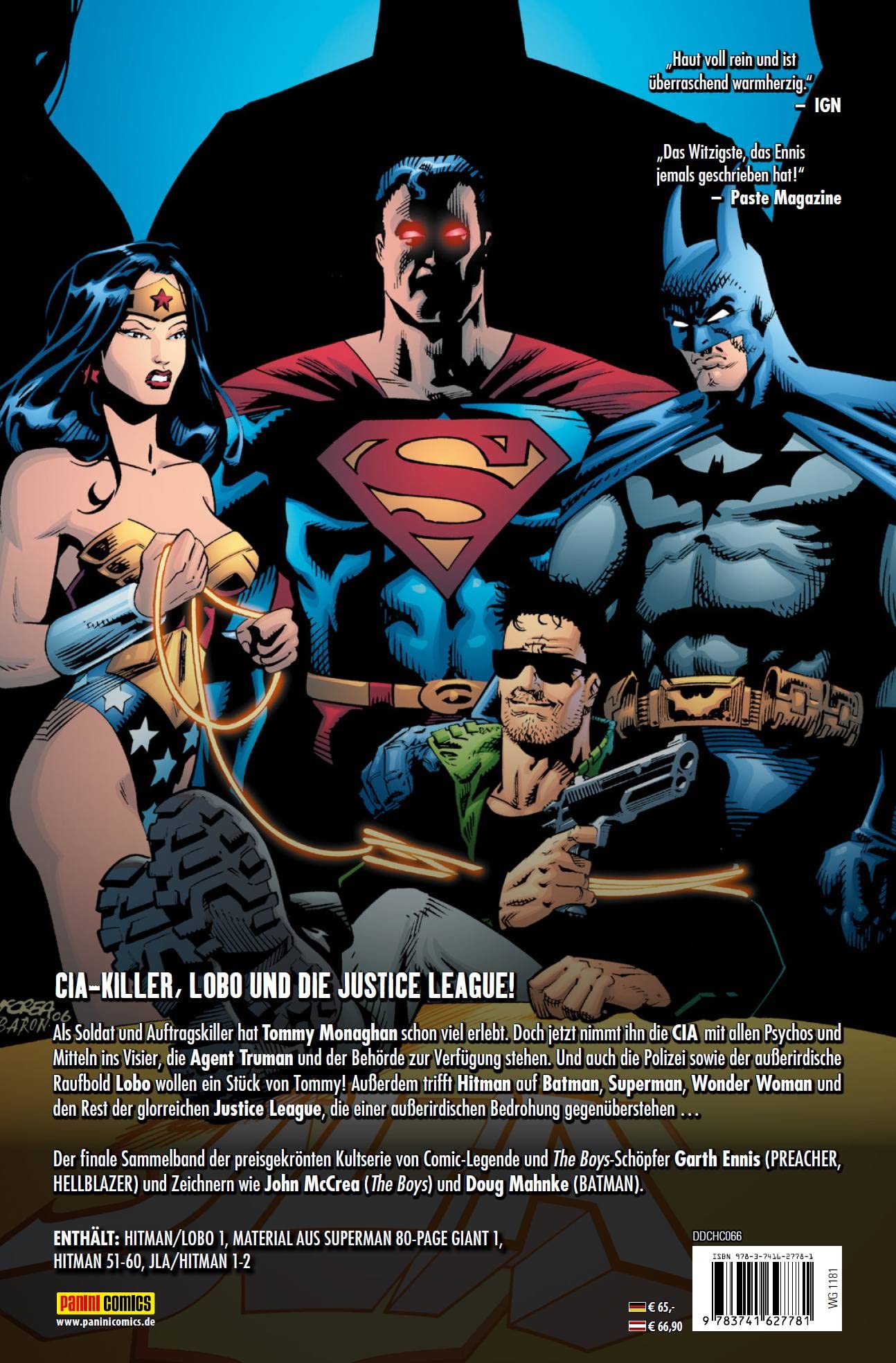 Hitman von Garth Ennis (Deluxe Edition): Bd. 4 (von 4)