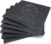 6-Pack RV Jack Stabilizer Pads 12x12x0.75 - Slip-Resistant RV Jack Pads - Rubber Levelers for Campers and Trailers - Prevents Sinking and Aids in Stabilizing