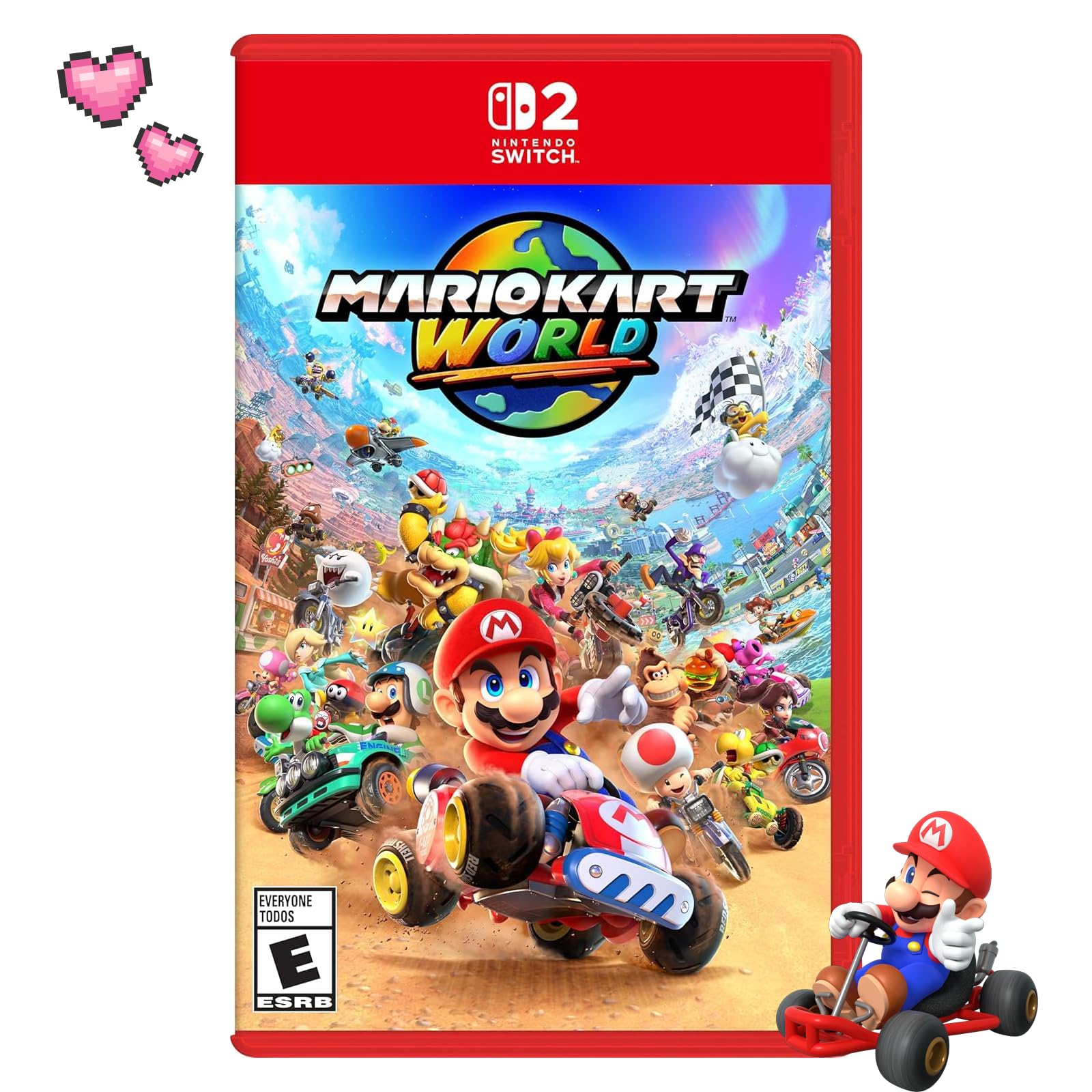 Mario Kart World Nintendo Switch ソフト Amazon.com: Mario Kart World – for Nintendo Switch 2 (HK Version