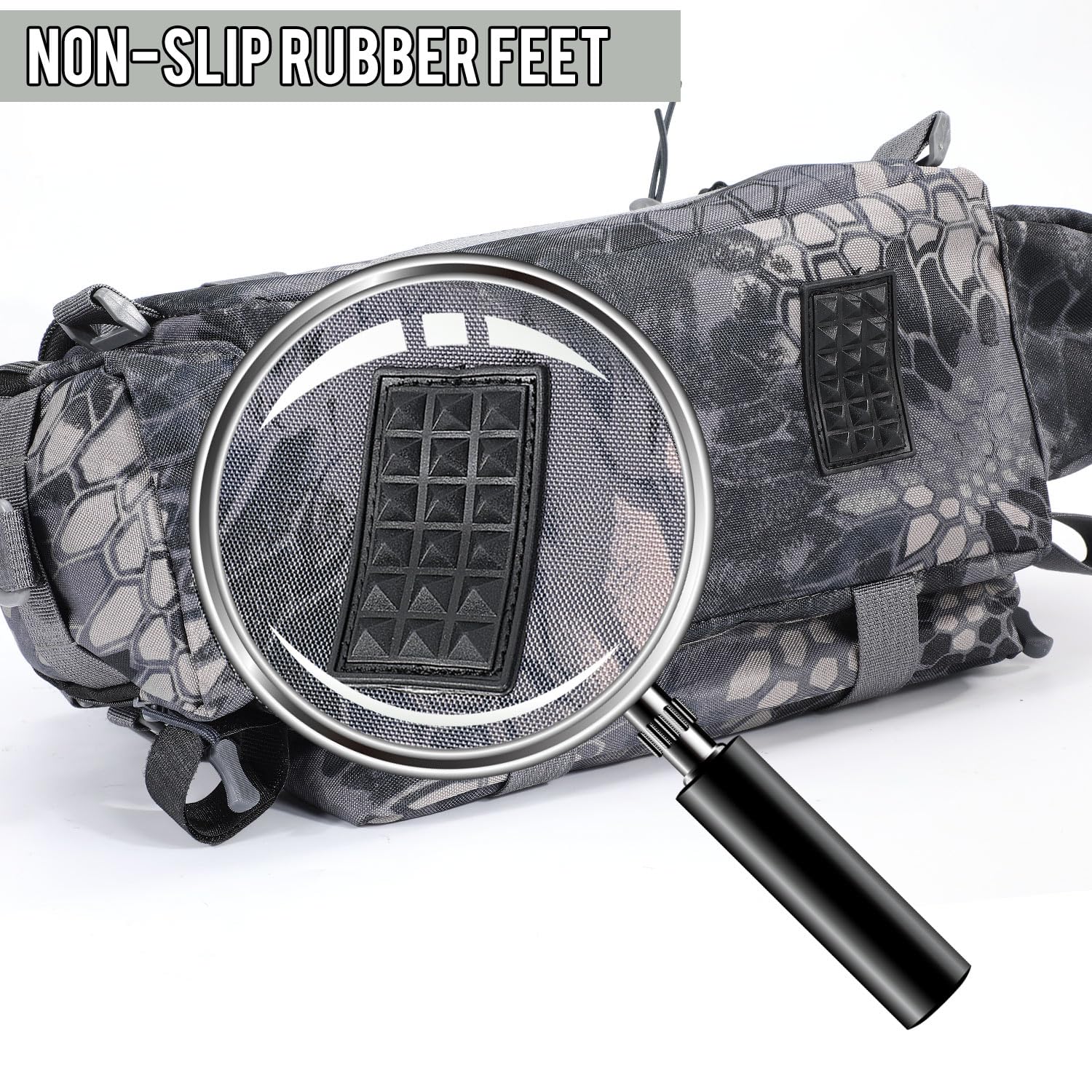 Sougayilang Angeltasche - Angelgerätetaschen für Salzwasser- oder Süßwasserangelgerät - Kann Köder, Fischfutter, Angelrollen usw. aufbewahren, Gepolsterter Schultergurt - Tackle-Box-Tasche (Grau)