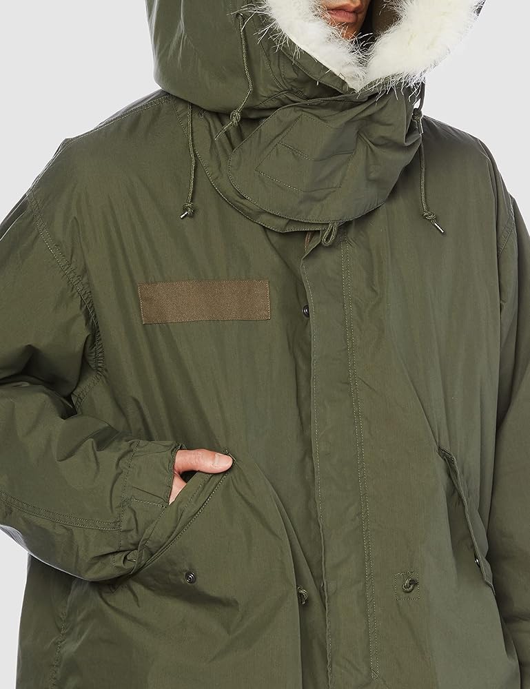 Amazon | [アルファインダストリーズ] ファーコート M-65 モッズコート