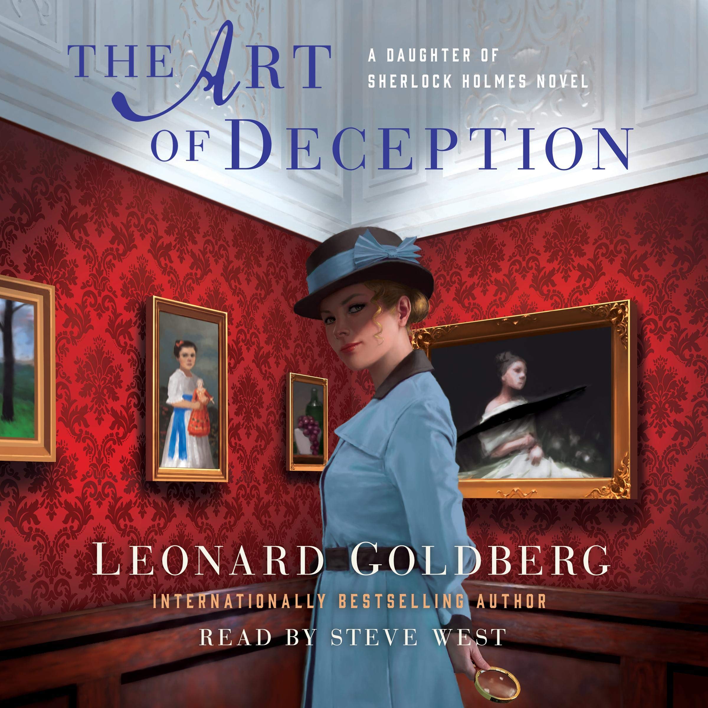 Cover art for The Art of Deception: The Daughter of Sherlock Holmes Mysteries, Book #4