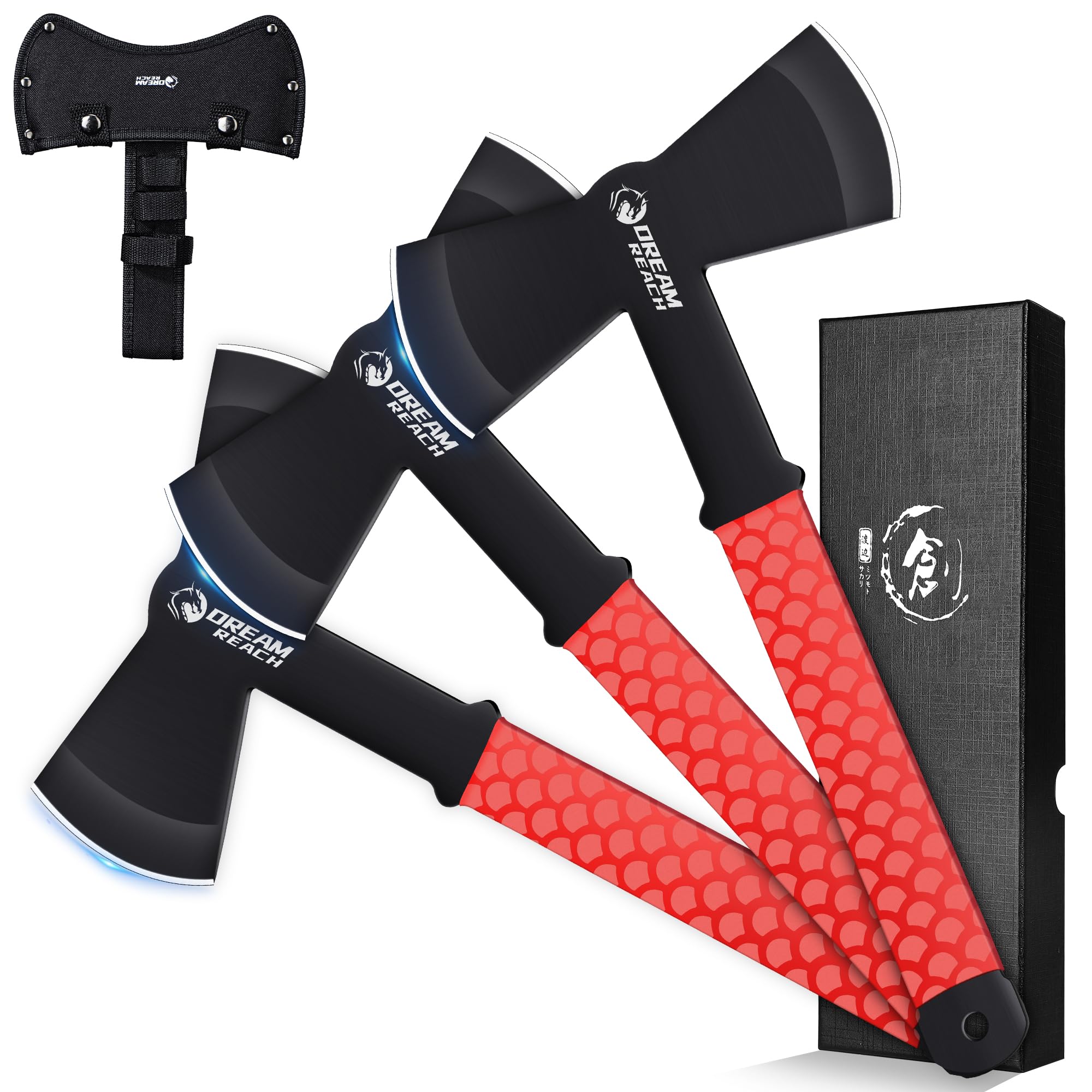 Dream Reach Axt Beil für Bushcraft Wald Garten Geschenk