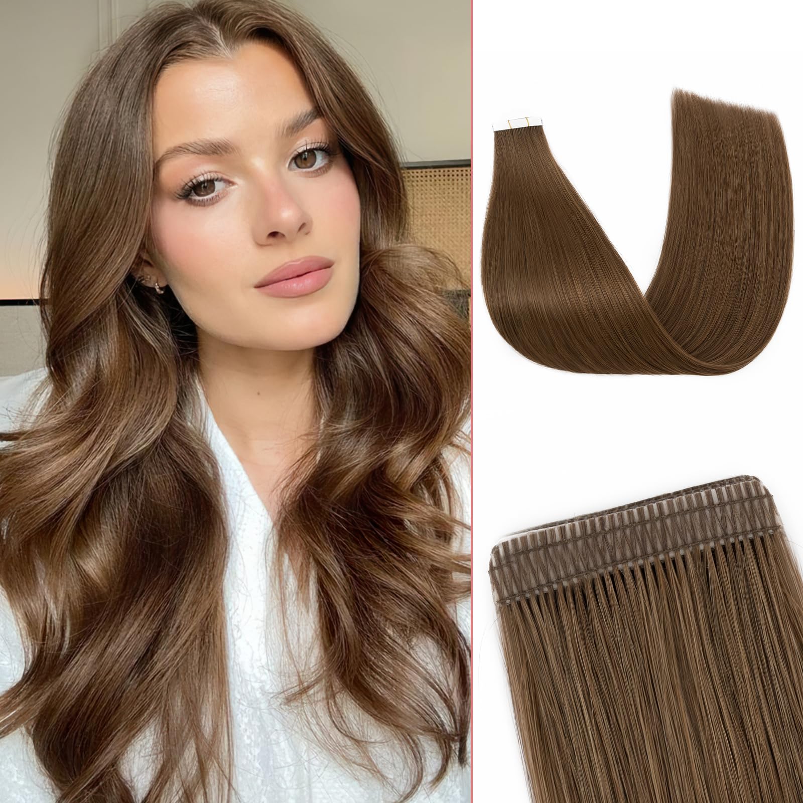SEGOHAIR Tape in Hair Extensions Human Hair