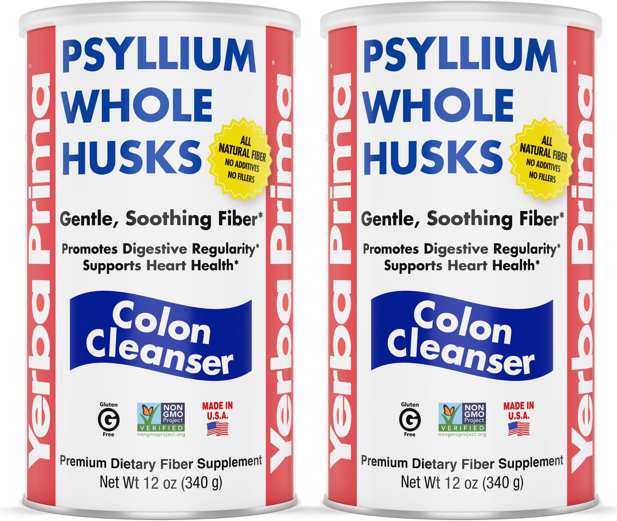 YERBA PRIMA FIBER POWDER DAILY (Pack of 2)2