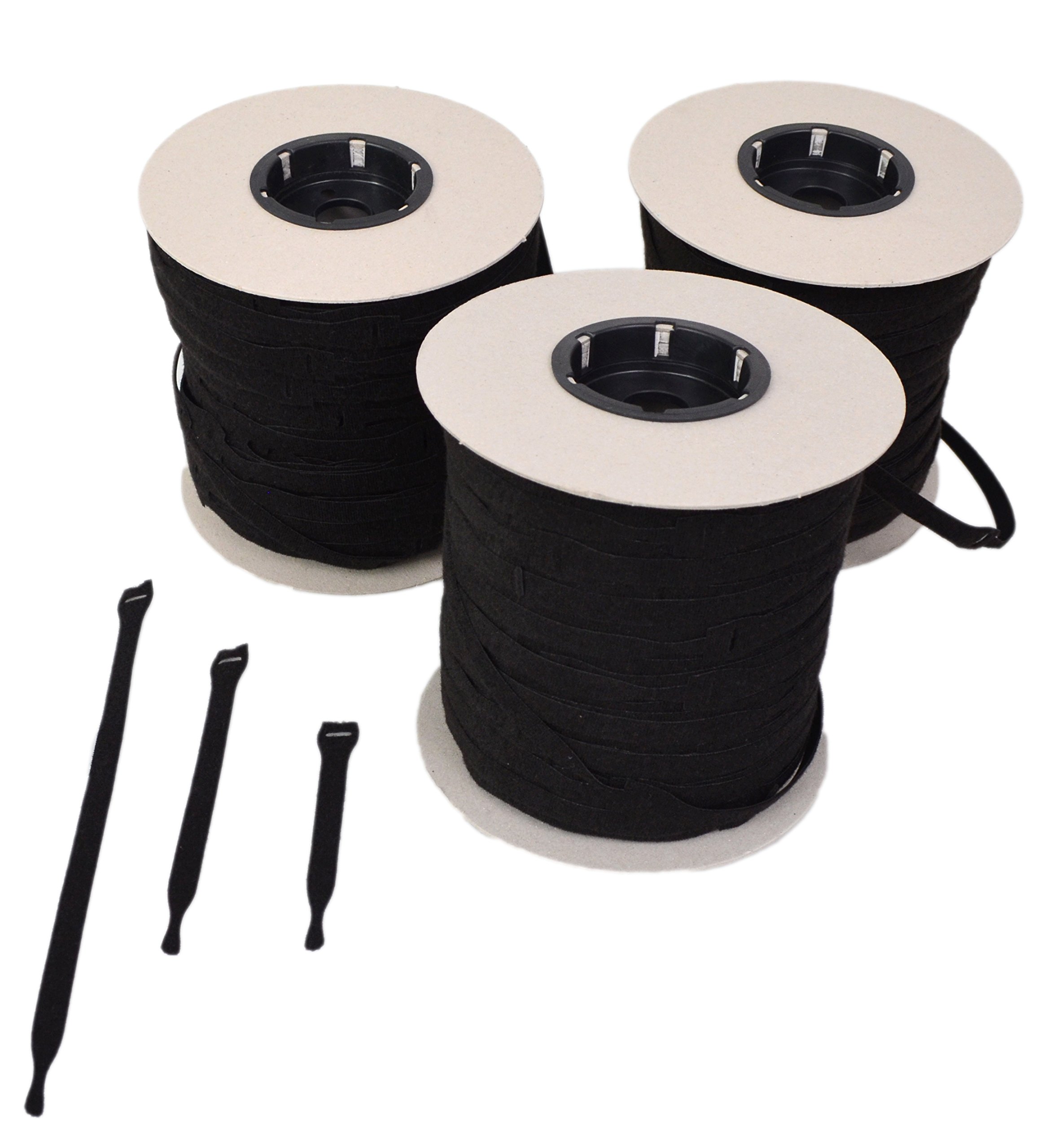 Klettkabelbinder Klett-Kabelbinder Kabelband Kabelstrapse 1.000 Stück 150x20x13mm