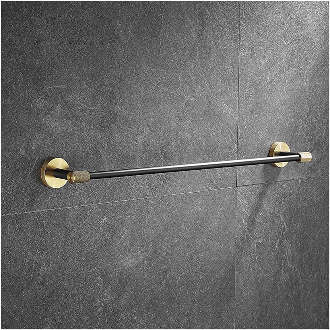 Stainless Steel Bathroom Hardware Set, Bathroom Accessories Black Towel Rail Bar, Towel Bar (Color : Towel Ring)