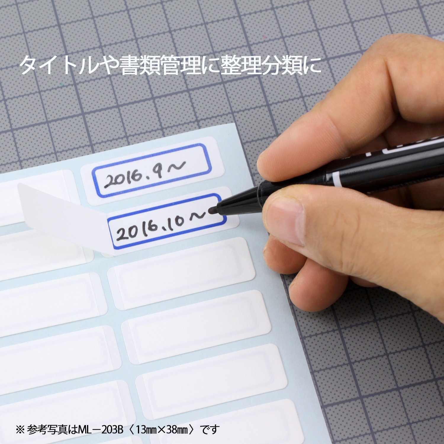Amazon.co.jp: ニチバン ラベル用紙 マイタック ラミネート 10個入 34