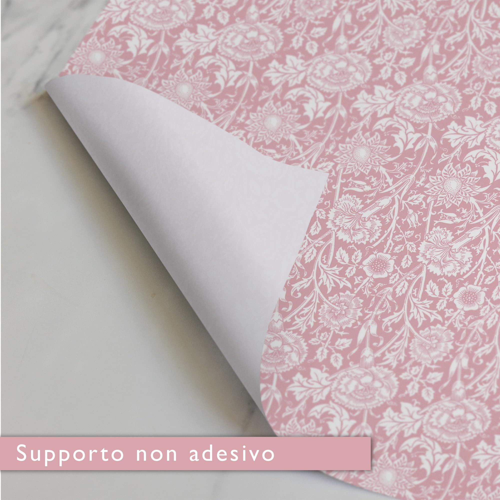 The Master Herbalist Fragranti Fodere per Cassetti Profumate Design William Morris | Confezione da 5 Fogli | Contiene Olio Essenziale (Rosa | Rosa di Eleboro, Folded)