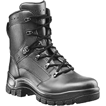 HAIX Airpower P7 High Black Tactical Boots For Men - Anti Slip And Waterproof Tactical Shoes For Police and Paratrooper