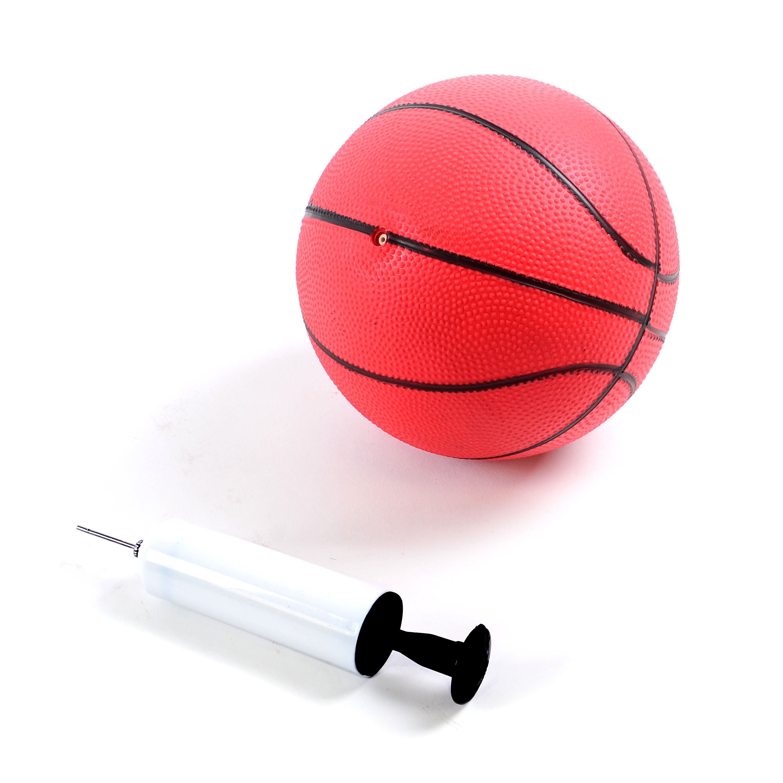 Mini Basketballkorb für Tür & Wand – Büro Basketball Set inkl. Ball & Luftpumpe – Acryl Basketballbrett 45 x 30,5 cm – Ideal für Büro, Homeoffice & Freizeit