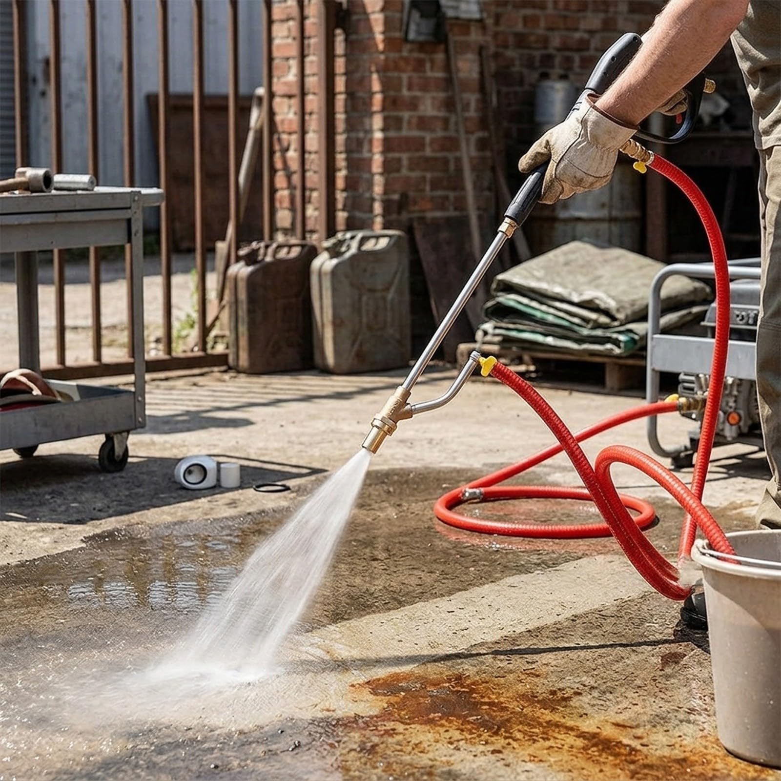 Sandstrahl-Set für Hochdruckreiniger 5000 PSI Nass