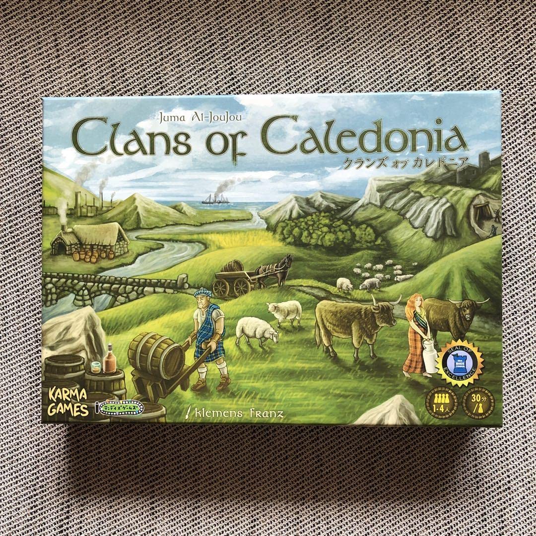 Amazon | クランズオブカレドニア 日本語版 ボードゲーム - | ボード 