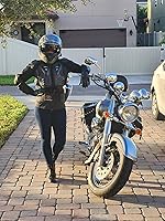 Vista 6 de RIDBIKER - Chaqueta de motociclista con armadura de cuerpo completo, protección para el pecho, equipo para bicicleta de tierra para hombres,