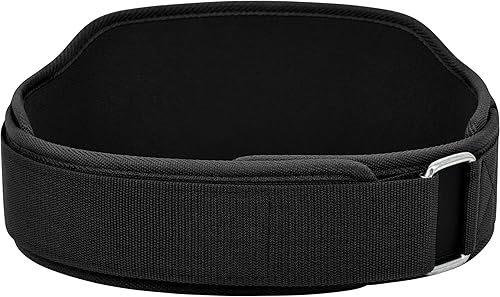 Miniatura 4 de RDX Cinturón de levantamiento de pesas para hombres y mujeres, acolchado de espuma EVA duradera, hebilla de hierro, soporte suave para levantamiento