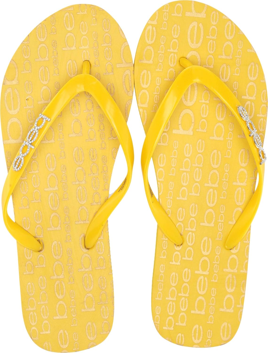 Samirah Logo Flip Flops Yellow / 6