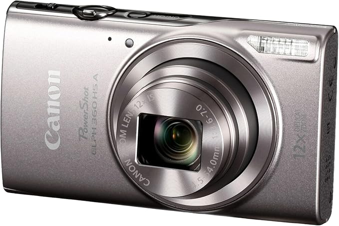 Canon PowerShot ELPH 360 HS A Cámara Digital Plata miniatura 4