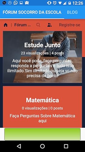 Fórum Socorro Da Escola