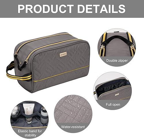 Miniatura 3 de BAFAMYE Neceser de viaje para hombre,, Negro -, Viajes