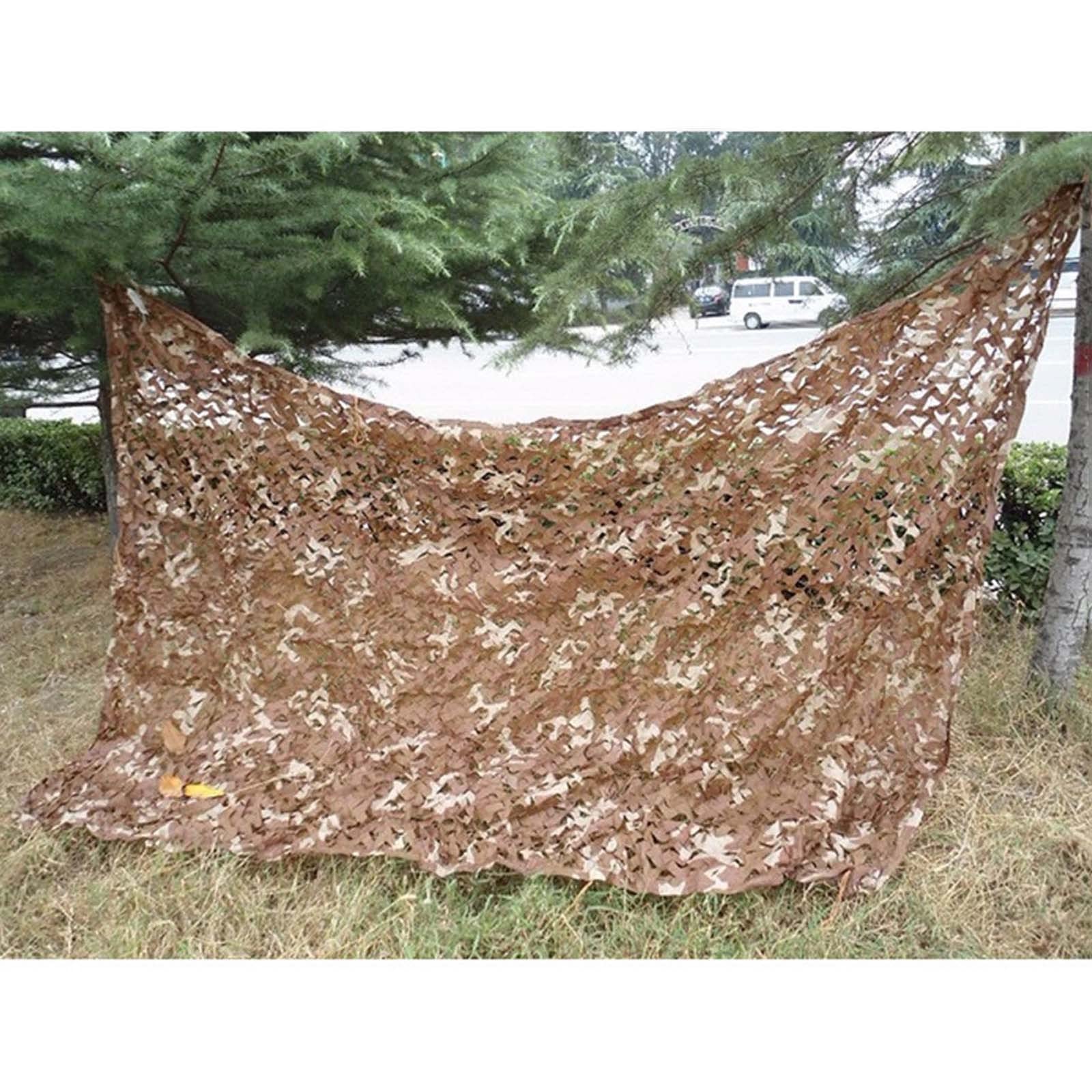 Rete Mimetica Del Deserto 2×3m 3×3m 3×4m 4×5m 5×5m 6×8m,Rete Militare,Rete Mimetica Camouflage Per Protezione Solare,Per Giardino Pergola Patio Decorazione Campeggio Caccia,Desert-2x3m(6.6*9.8ft)